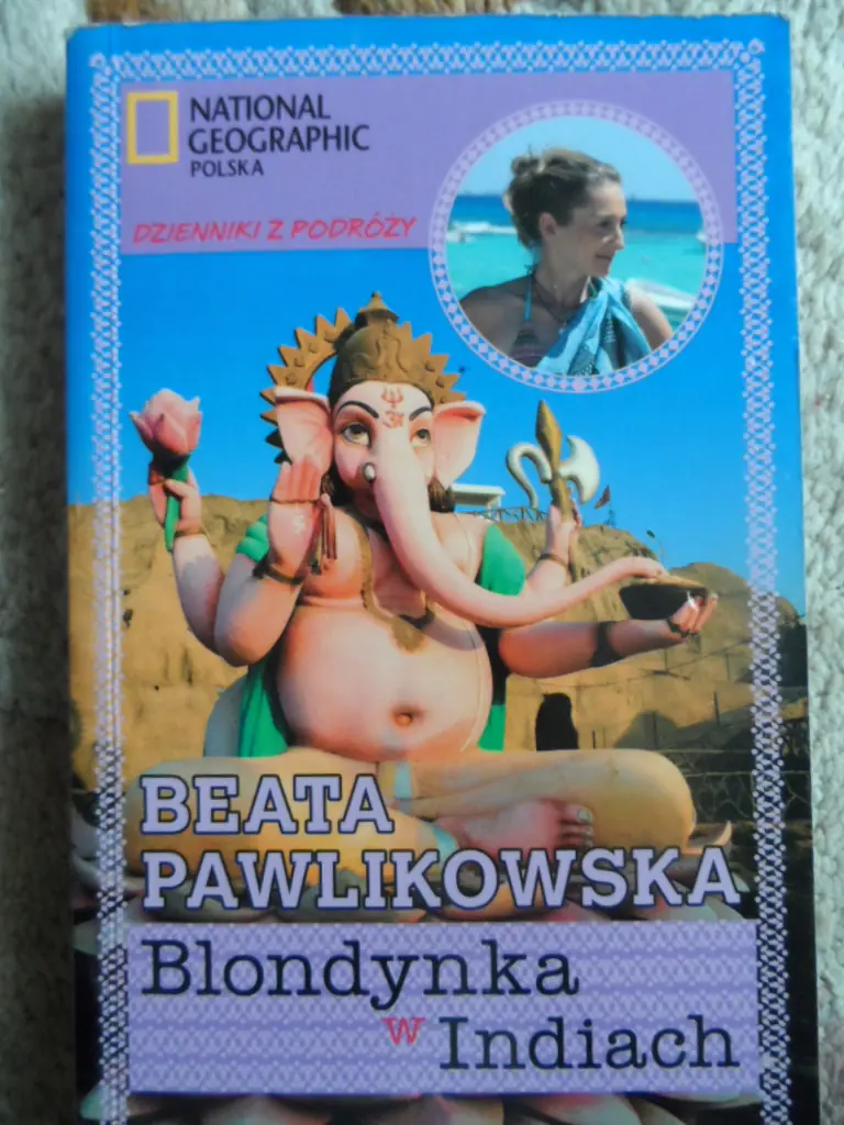Książka - Blondynka w Indiach
