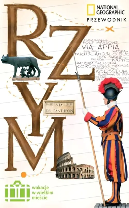 Książka - Wakacje w Wielkim Mieście. Rzym