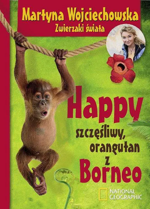 Książka - Happy, szczęśliwy orangutan z Borneo