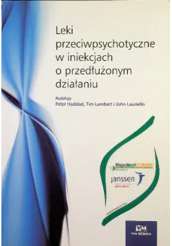Książka - Leki przeciw psychopatyczne