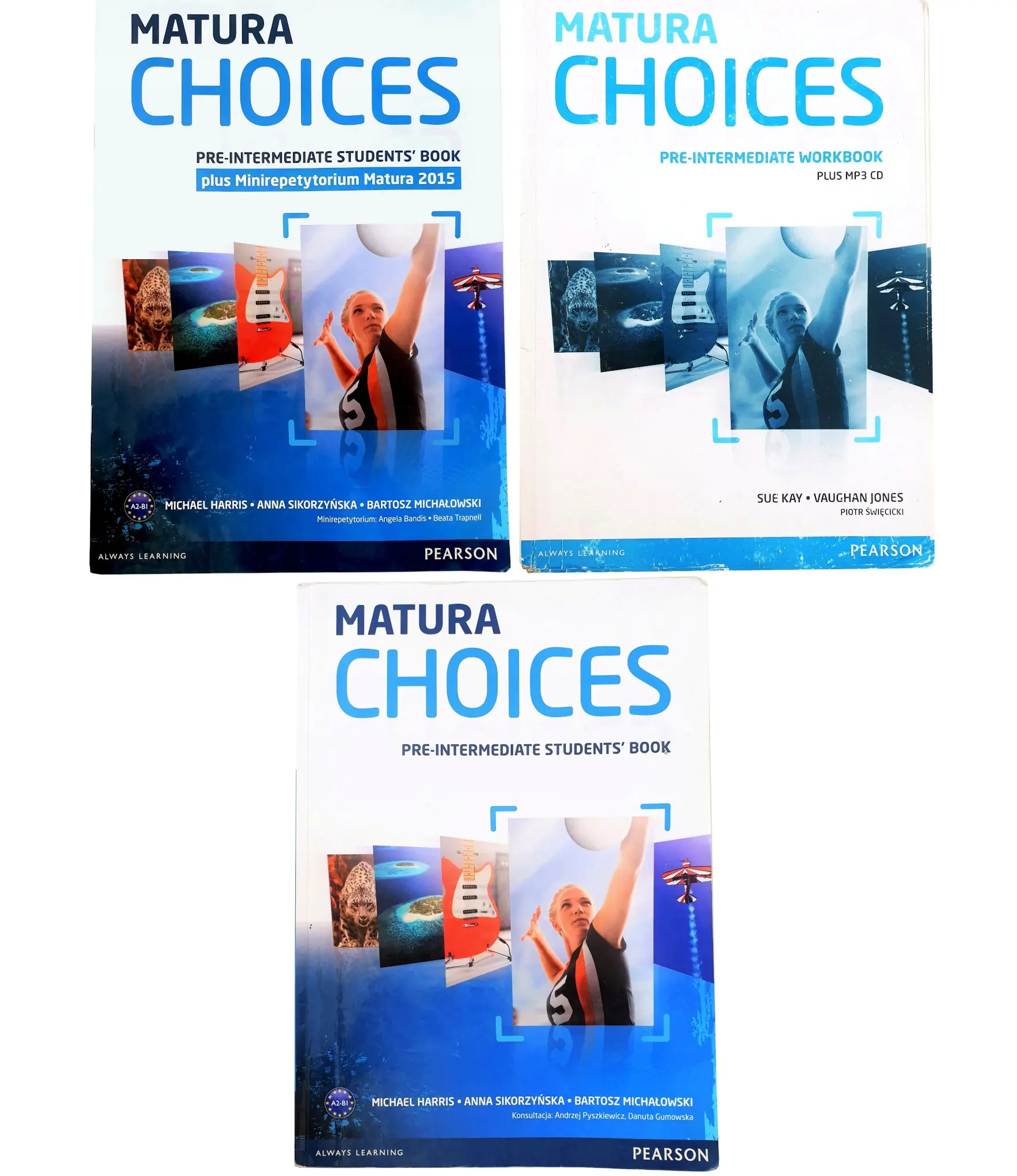 Książka - Matura Choices Pre-Intermadiate Student's Book. Zakres podstawowy i rozszerzony A2-B1