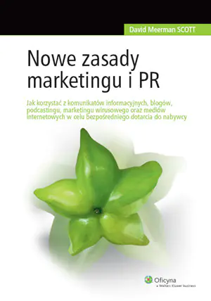 Książka - NOWE ZASADY MARKETINGU I PR