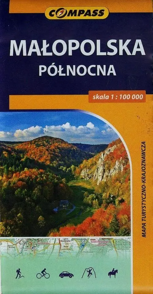 Książka - Małopolska Północna 1:100 000