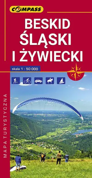 Książka - Mapa turystyczna Beskid Śląski i Żywiecki 1:50 000