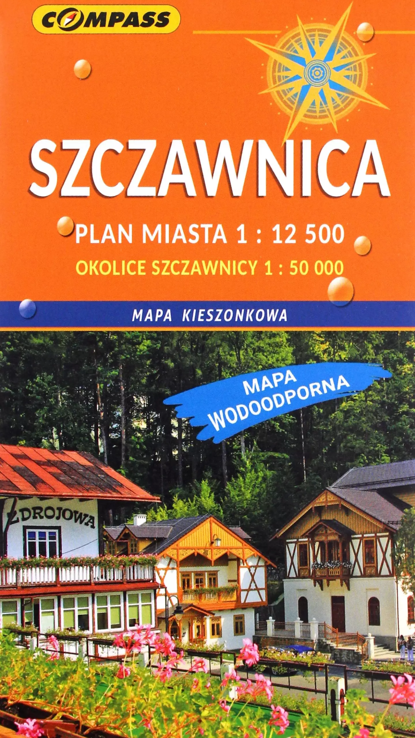 Książka - Mapa kieszonkowa - Szczawnica 1:12 500