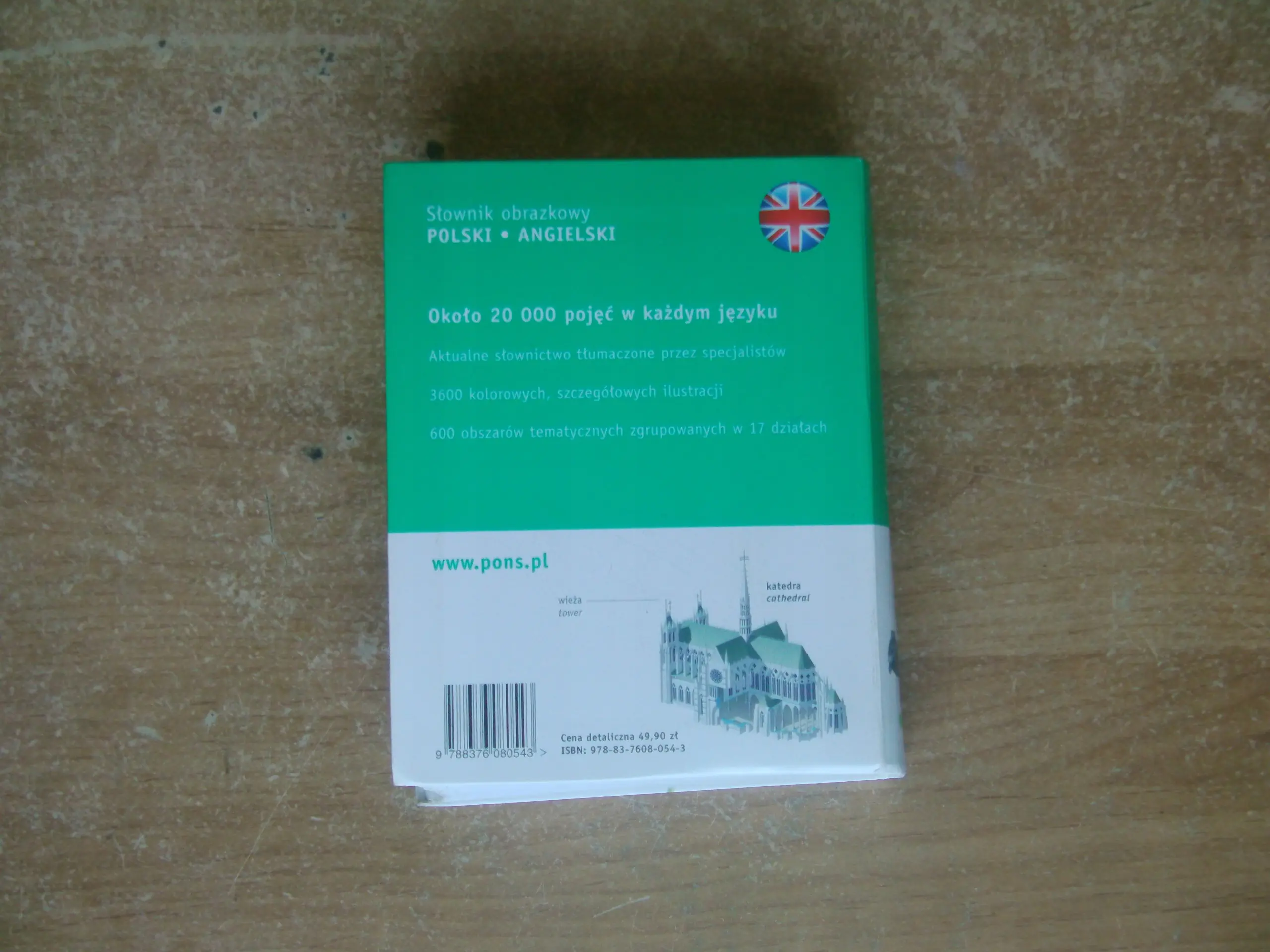 Książka - Pons. Słownik Obrazkowy Polski Angielski