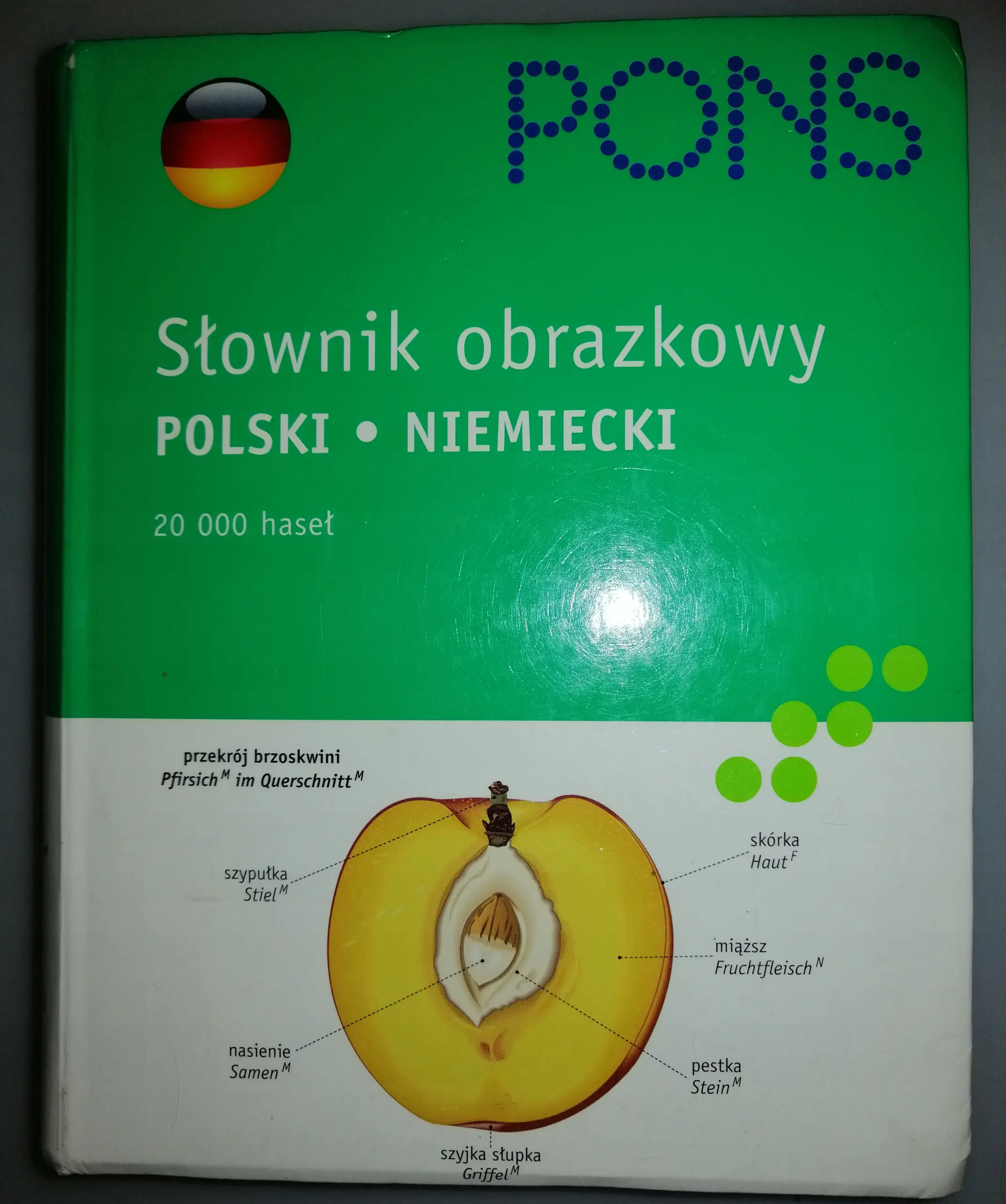 Książka - Pons. Słownik obrazkowy. Polski - niemiecki