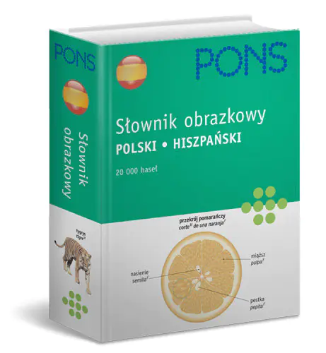 Książka - Pons. Słownik obrazkowy polsko-hiszpański