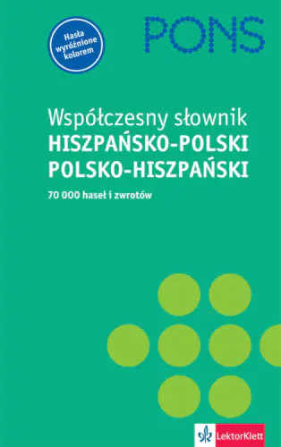 Książka - Współczesny słownik hiszpańsko-polski i polsko-hiszpański