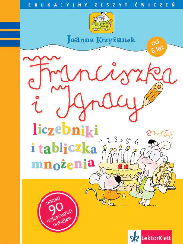 Książka - Franciszka i Ignacy. Liczebniki i tabliczka mnożenia