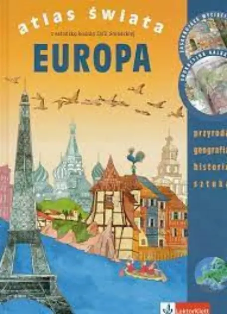 Książka - Atlas świata. Europa