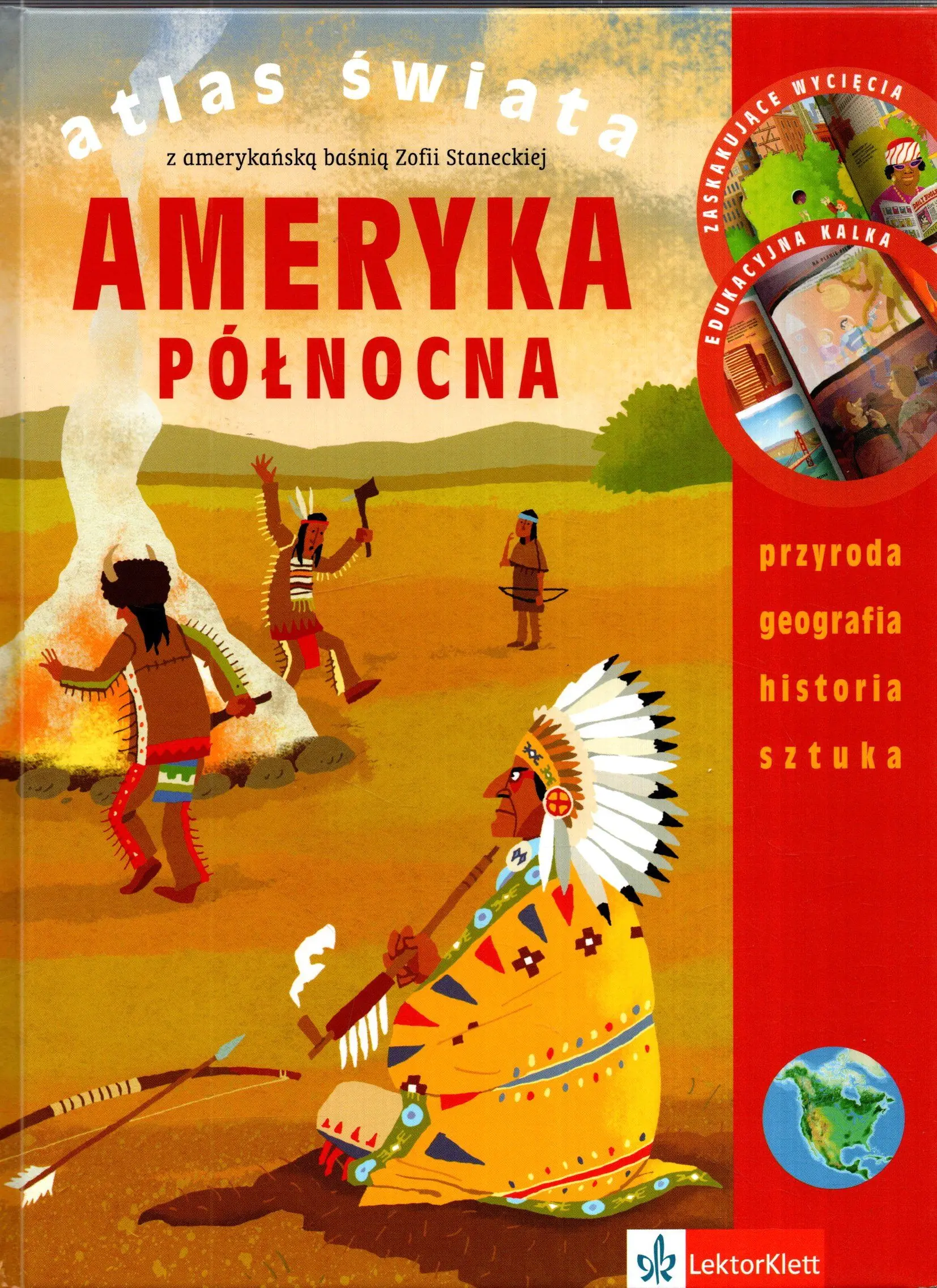 Książka - Atlas świata. Ameryka Północna