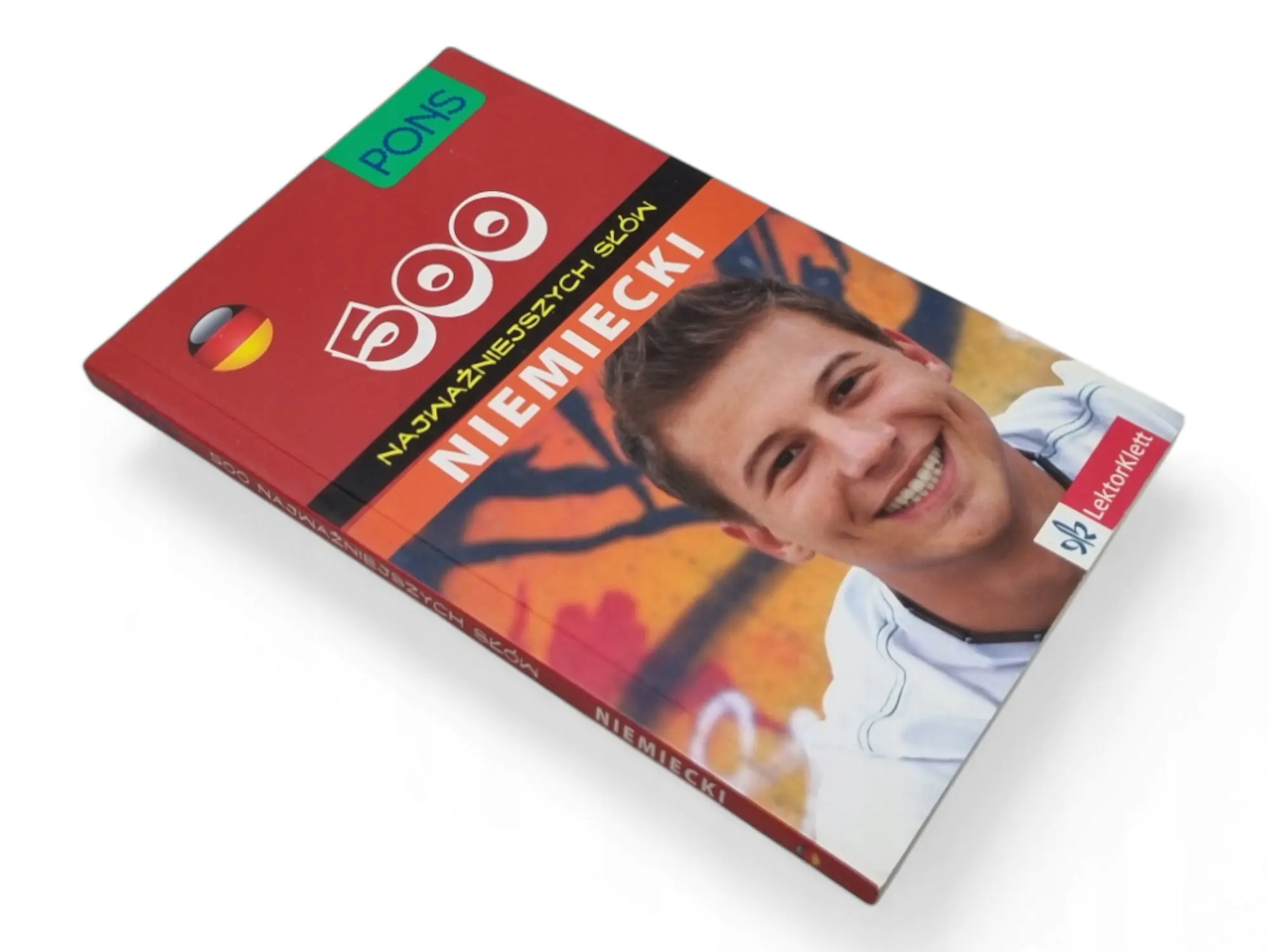 Książka - 500 najważniej.słów dla nastolatków. Niemiecki