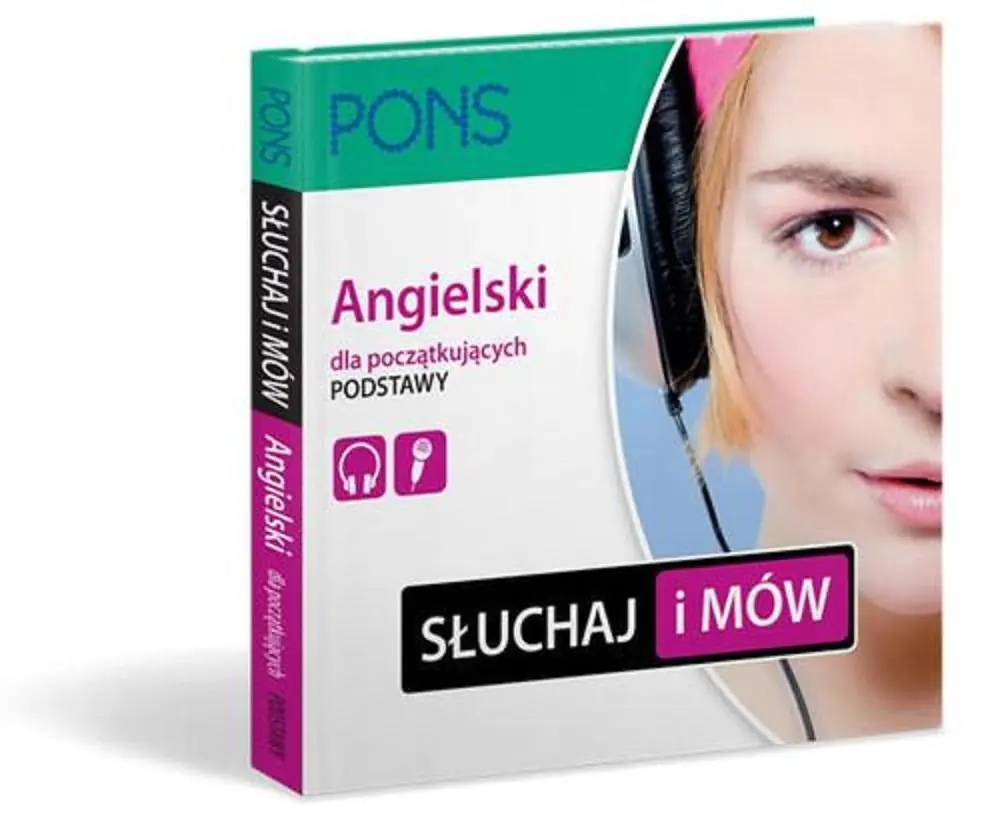 Książka - PONS Słuchaj i mów kurs angielskiego podstawy z płytą CD