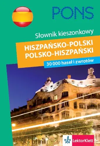 Książka - Słownik kieszonkowy hiszpańsko-polski polsko-hiszpański