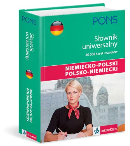 Książka - PONS Słownik uniwersalny niemiecko polski polsko niemiecki