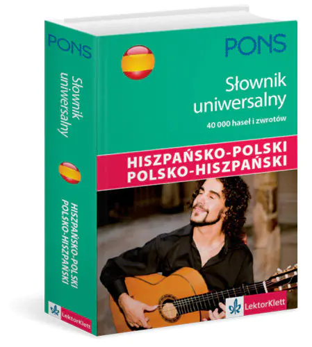 Książka - Pons Uniwersalny słownik hiszpańsko polski polsko hiszpański