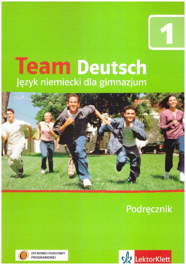 Książka - Team Deutsch 1. Podręcznik + CD