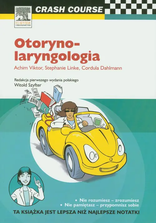 Książka - Otorynolaryngologia Crash Course