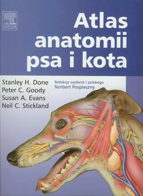 Książka - Atlas anatomii psa i kota