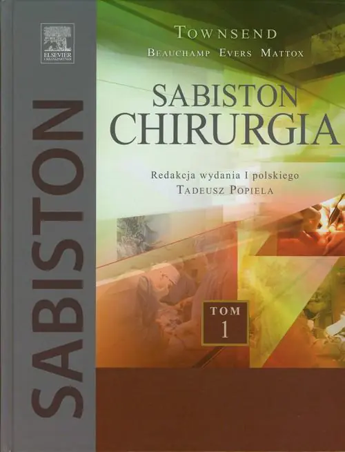 Książka - Chirurgia Sabistona. Tom 1