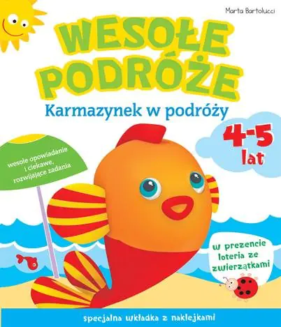 Książka - Wesołe podróże Karmazynek z podróży