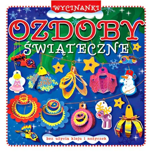Książka - Wycinanki. Ozdoby świąteczne