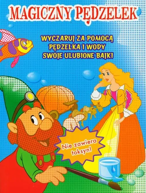 Książka - Magiczny pędzelek - Praca zbiorowa - 