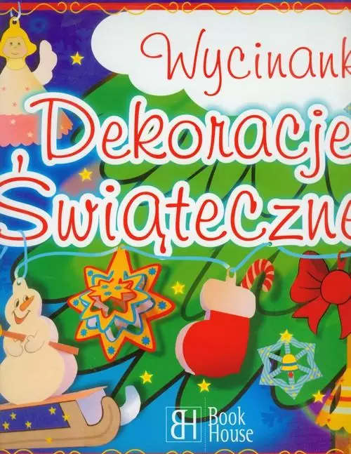 Książka - Wycinanki. Dekoracje świąteczne