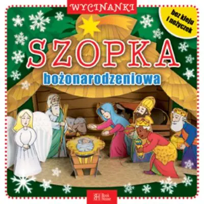 Książka - Wycinanki. Szopka bożonarodzeniowa
