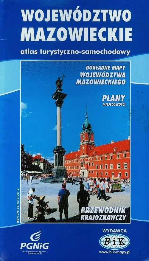Książka - Województwo mazowieckie. Atlas turystyczno-samochodowy