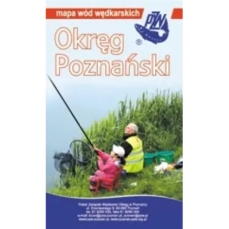 Książka - Mapa wód wędkarskich. Okręg Poznański