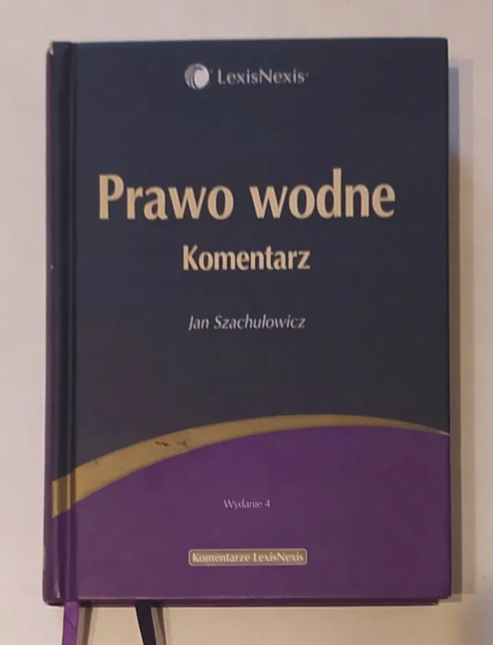 Książka - Prawo wodne Komentarz
