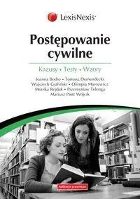 Książka - Postępowanie cywilne. Kazusy. testy. wzory w.1