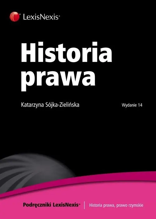 Książka - Historia prawa