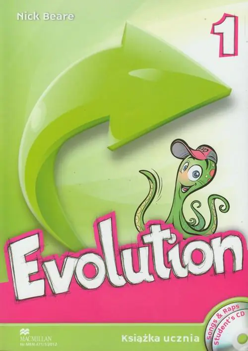 Książka - Evolution 1 Książka ucznia z płytą CD