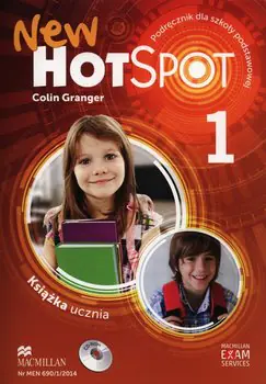 Książka - New Hot Spot 1. Podręcznik. Szkoła podstawowa + CD