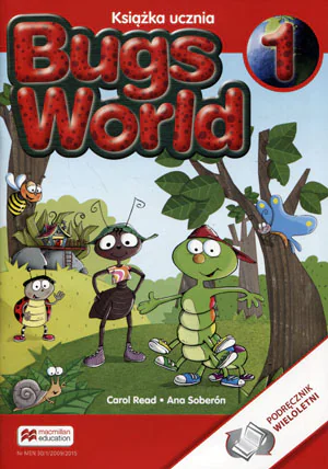 Książka - Bugs World 1 SB MACMILLAN podręcznik wieloletni