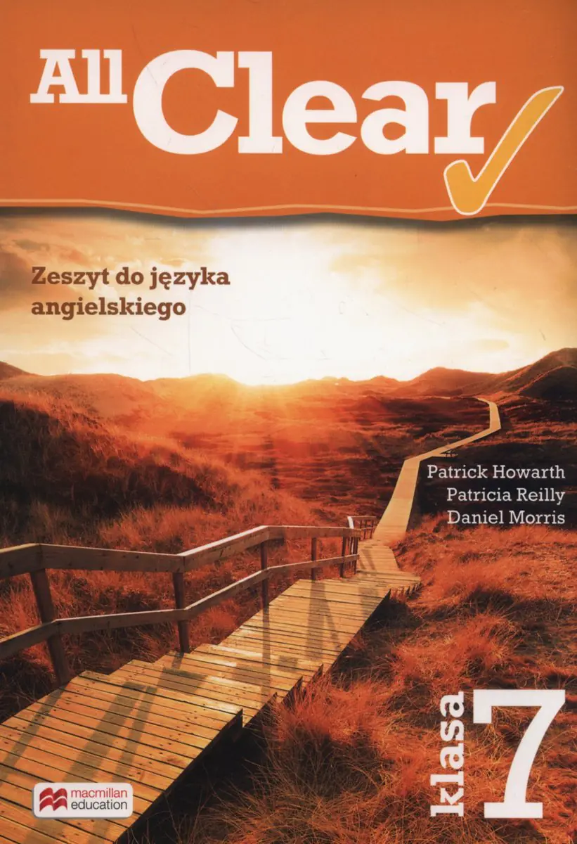 Książka - All Clear 7 Zeszyt do języka angielskiego