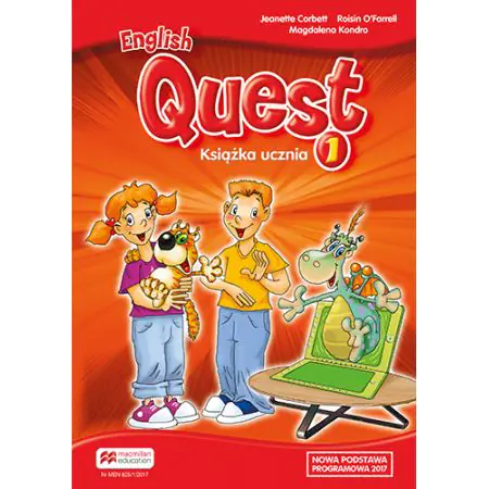 Książka - English Quest 1. Książka ucznia. Język angielski