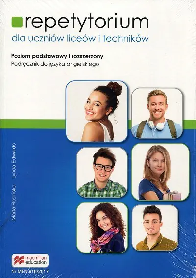Książka - Repetytorium dla uczniów liceów i techników. Język angielski. Podręcznik. Poziom podstawowy i rozszerzony + CD