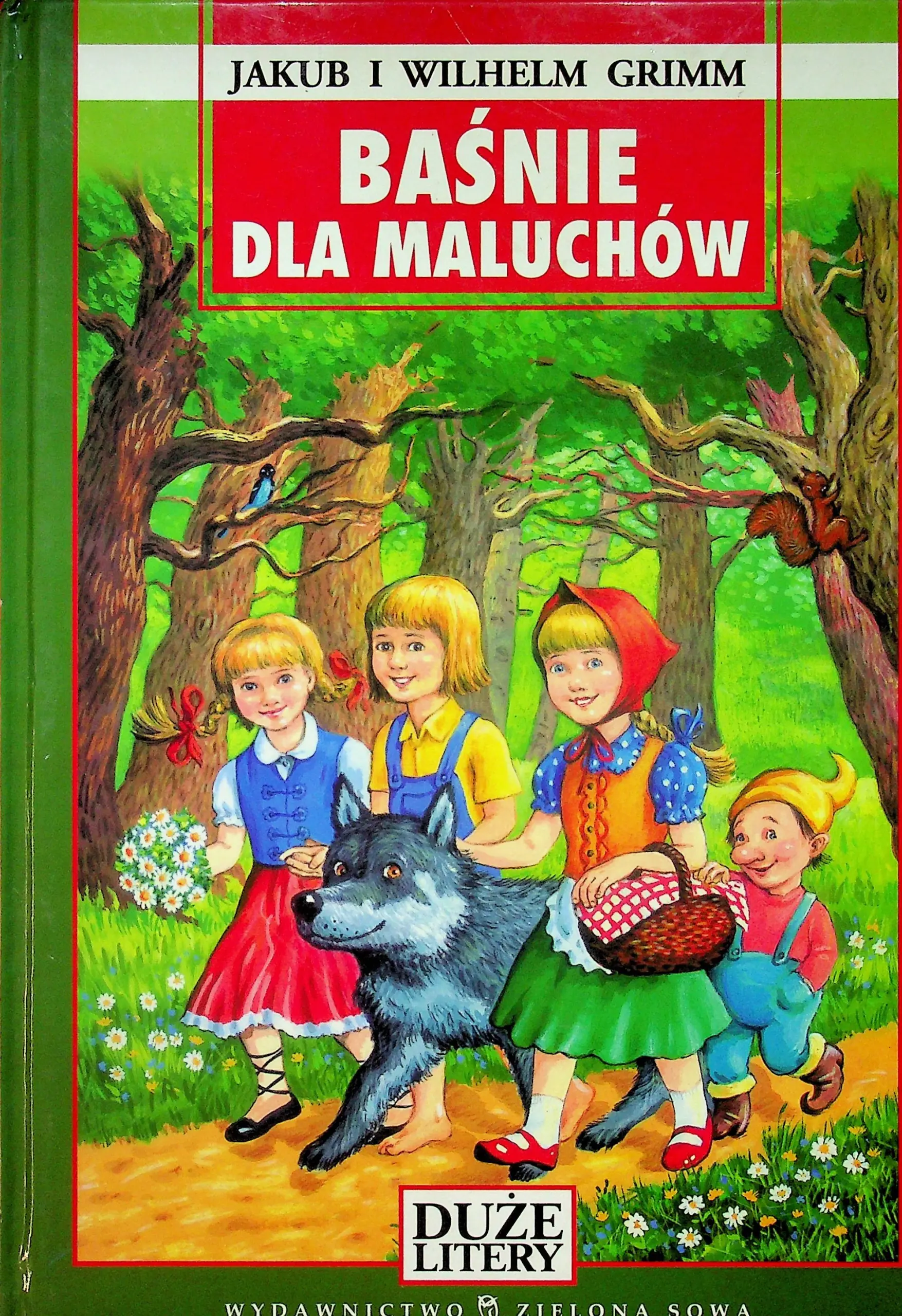 Książka - Baśnie dla maluchów - Wilhelm Grimm, Jakub Grimm - 