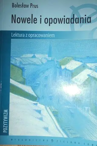 Książka - Nowele i opowiadania - Bolesław Prus