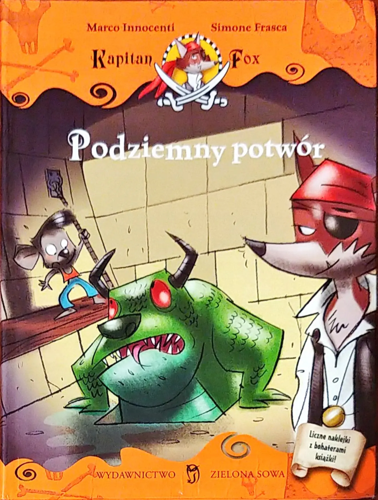 Książka - Podziemny potwór