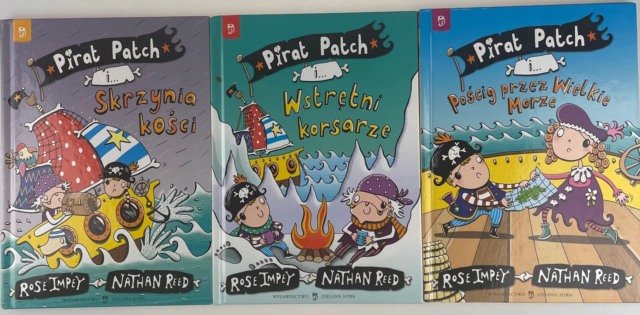 Książka - Pirat Patch i skrzynia kości