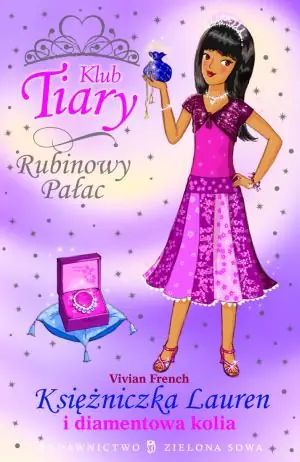 Książka - Klub Tiary Księżniczka Lauren i diamentowa kolia 