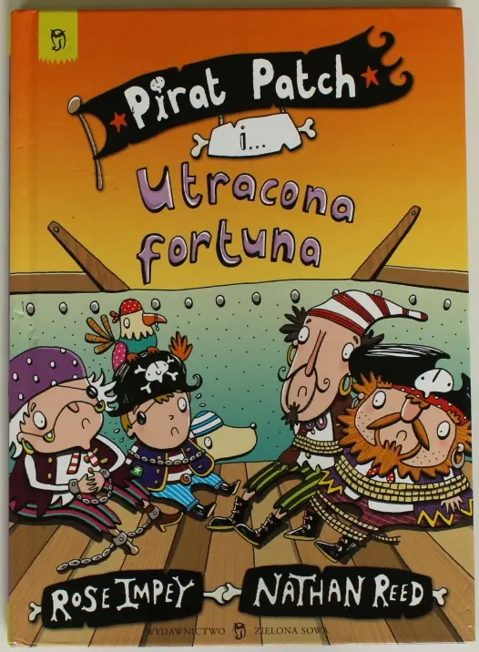 Książka - Pirat Patch i utracona fortuna