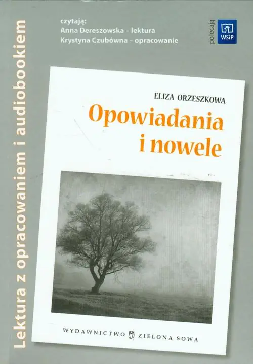 Książka - Opowiadania i nowele z opracowaniem i audiobookiem