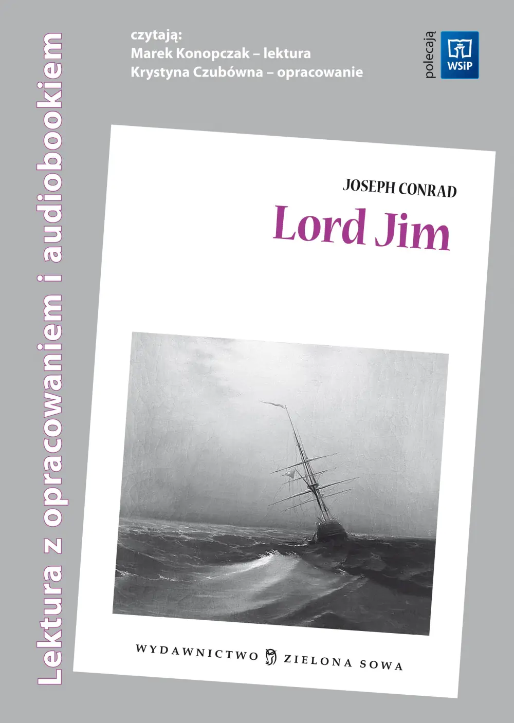 Książka - Lord Jim z opracowaniem i audiobookiem