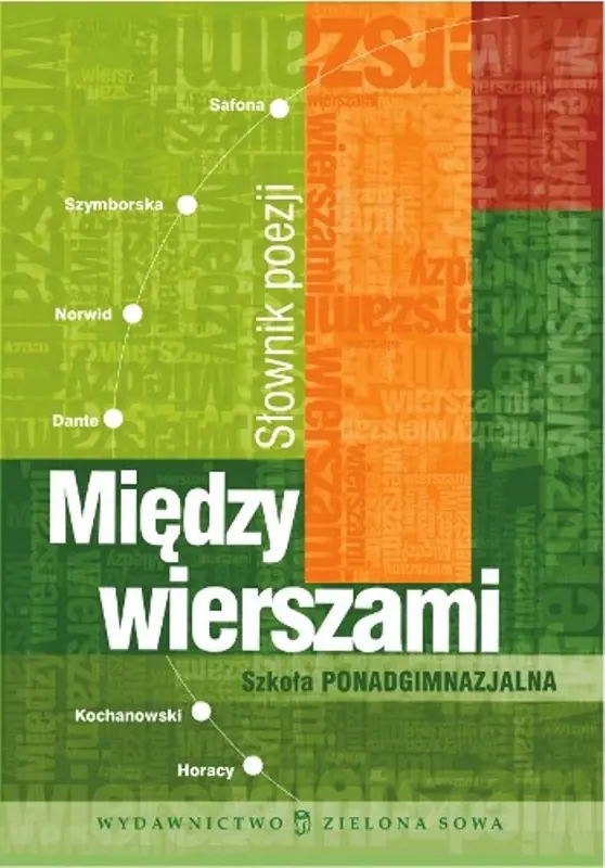 Książka - Między wierszami Słownik poezji